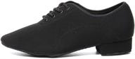 men's leather ballroom performance shoes by roymall logo