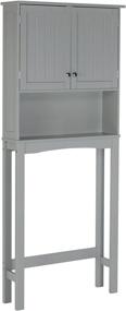 img 4 attached to 🏬 Gray One-Size Ashland Collection Spacesaver Cabinet by RiverRidge 06-091