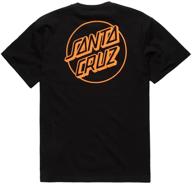 👕 santa cruz black t shirt xxl: effortless style & optimal comfort for big & tall fits logo