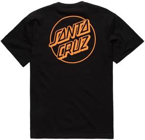 img 3 attached to 👕 Santa Cruz Black T Shirt XXL: Effortless Style & Optimal Comfort for Big & Tall Fits