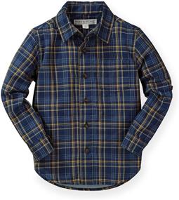 img 2 attached to 👔 Seo-Optimized: Hope & Henry Boys' Long Sleeve Double Weave Convertible Button Down Shirt