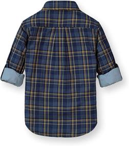 img 3 attached to 👔 Seo-Optimized: Hope & Henry Boys' Long Sleeve Double Weave Convertible Button Down Shirt