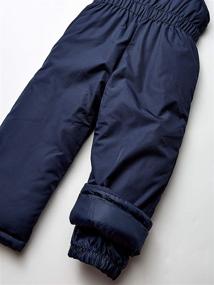 img 3 attached to OshKosh BGosh Snowbib Snowsuit: Stylish Toddler Winterwear for Boys - Jackets & Coats