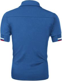 img 1 attached to Hotouch Casual Short Sleeve Shirt Men's Clothing in Shirts