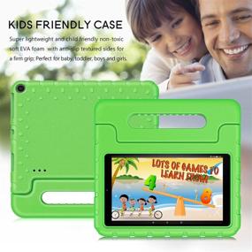 img 2 attached to Kids Case For Fire HD 8 Tablet 8Th 7Th 6Th Generations 2018/2017/2016 Release Kid-Proof &Amp