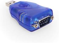 🔌 usbgear rs-232 адаптер usb для последовательного соединения с кабелем с разъемом db-9 для windows и mac логотип