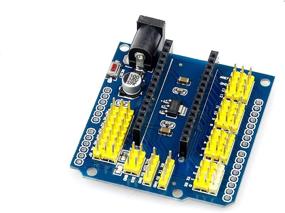 img 2 attached to 🔌 LIVISN Нано IO расширительный модуль датчика Shield для Arduino UNO R3 и Nano V3.0 - совместим с UNO R1, Duemilanove 2009 - набор из 2шт.