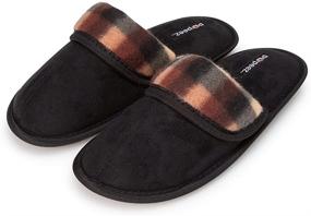 img 4 attached to 🔖 Classic Comfort Boys' Slippers - Pupeez Scuff Slipper Shoes