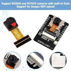 img 2 attached to 📷 ESP32-CAM WiFi Board with OV2640 2MP Camera: Arduino IDE & Raspberry Pi Compatible