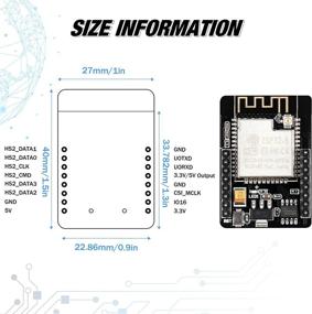 img 3 attached to 📷 ESP32-CAM WiFi Board with OV2640 2MP Camera: Arduino IDE & Raspberry Pi Compatible