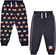 boys' disney jogger pants: athletic sweatpants for stylish and comfortable clothing sets logo