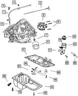 🔧 оригинальная трубка для заливки масла mopar 53020890: запасная часть высокого качества для оптимальной производительности логотип