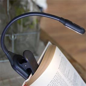 img 1 attached to 📚 The Original Mighty Bright WonderFlex Book Light - Warm Eye Care LEDs - Flexible & Durable - Dimmable - Clip-On Light - Ideal for Kids, Reading, Bookworms, Bedtime Reading - Battery or Micro USB Powered (Black)