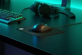 img 1 attached to 🖱️ SteelSeries QcK Gaming Surface - Premium Small Cloth Mouse Pad: Unmatched Precision for Gaming Sensors