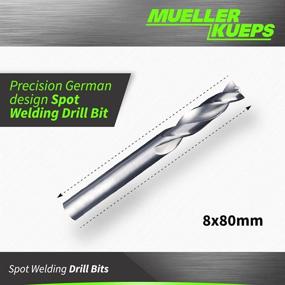 img 3 attached to 🔩 Mueller Kueps 244 008 High-Speed Steel (HSS) Drill