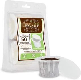 img 2 attached to Convenient EZ-Cup Filters by Perfect Pod - 6 Pack with 300 Filters: Simplify Your Coffee Brewing Process!