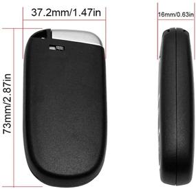 img 3 attached to 🔑 VOFONO Keyless Entry Remote Car Key Fob for Jeep Grand Cherokee 2014-2020/Dodge Charger 2012-2018 - Replacement FCC ID: M3N40821302