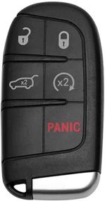 img 2 attached to 🔑 VOFONO Keyless Entry Remote Car Key Fob for Jeep Grand Cherokee 2014-2020/Dodge Charger 2012-2018 - Replacement FCC ID: M3N40821302