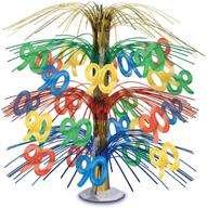 🌈 90 cascade centerpiece (multi-color) decoration for parties - 1 piece logo