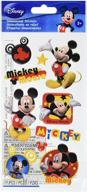 ek success disney puffy stickers mickey logo