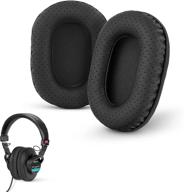 🎧 black perforated brainwavz replacement earpads with memory foam for sony mdr 7506, v6 & cd900st and other on-ear headphones logo