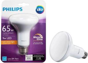 img 2 attached to 💡 Philips 650 Lumen LED Bulb: 2700-2200 Kelvin Equivalent for Bright and Warm Lighting