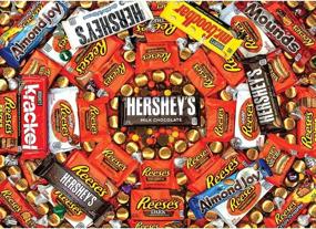 img 1 attached to 🍫 Hershey's Chocolate Collage Jigsaw Puzzle Masterpiece