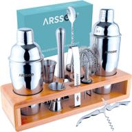 unleash your inner mixologist with the arssoo professional bartender kit: adjustable and efficient logo