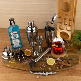 img 3 attached to Unleash Your Inner Mixologist with the ARSSOO Professional Bartender Kit: Adjustable and Efficient