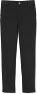 stylish and comfortable french toast girls' pull-on twill pant - best quality bottoms for girls logo