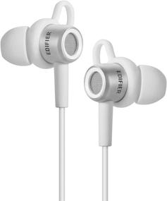 img 3 attached to 🎧 Наушники Edifier P295 с микрофоном - белые - эргономичные