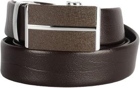 img 2 attached to 👔 CANDOR CLASS Leather Men's Accessories with Automatic Adjustable Feature