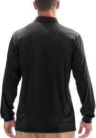 img 3 attached to Talanes Performance Athletic Collared Protection Men's Clothing for Active