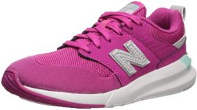 img 4 attached to New Balance Unisex-Child 009 V1: Stylish Lace-up Sneaker for All-Day Comfort