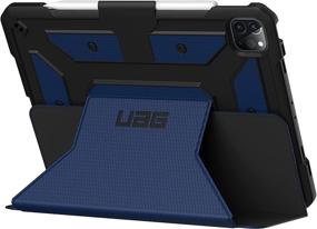 img 3 attached to 📱 Urban Armor Gear UAG Чехол для iPad Pro 12,9 дюйма (4-го поколения, 2020 год) Metropolis [Cobalt]: Тонкий, надежный и прошедший тест на падение защитный чехол