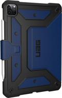 📱 urban armor gear uag чехол для ipad pro 12,9 дюйма (4-го поколения, 2020 год) metropolis [cobalt]: тонкий, надежный и прошедший тест на падение защитный чехол логотип