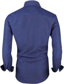 img 3 attached to 👕 Sleeve Printed Shirts Regular (Long Grey02) - Men's Shirts Clothing