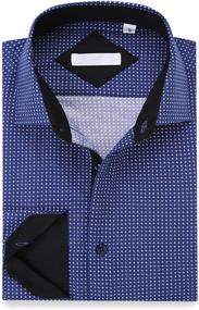 img 2 attached to 👕 Sleeve Printed Shirts Regular (Long Grey02) - Men's Shirts Clothing