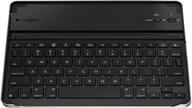 🔥 enhance your ipad 2 experience with the logitech keyboard case - built-in keyboard and stand combo logo