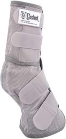 img 3 attached to 🐴 Cashel Crusader Warmblood Grey Horse Fly Leg Guards