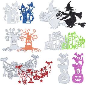img 4 attached to Yiphates Halloween Pumpkins Embossing Scrapbooking