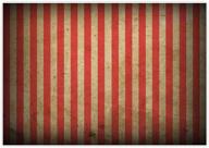 🎪 sinister halloween circus carnival backdrop: captivating red & white stripes, blood splatter & horror decor - perfect for prom, photo booths, and portraits! logo