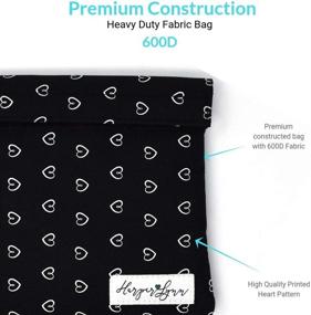 img 2 attached to ❤️ HarperLynn x Formline Smell Proof Bag (Heart Pattern) - Premium Odor Proof Pouch for Traveling - Discreet, Stylish, and Portable"