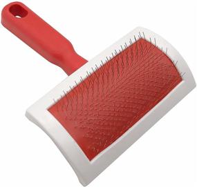 img 3 attached to 🐾 MEQI Professional Pet Slicker Rug Brush for Dogs & Cats (Red-M): The Ultimate Grooming Tool for Your Furry Friends