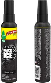 img 2 attached to 🌲 Little Trees Black Ice Car Air Freshener Spray – Long-Lasting Scent for Auto & Home, On-The-Go Freshness – 6 Pack