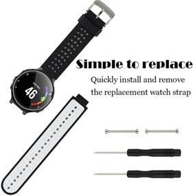 img 1 attached to 🔧 Enhanced Replacement Forerunner Accessory: Adjustable Wristband