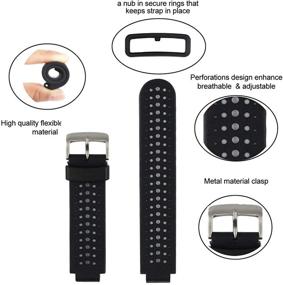 img 2 attached to 🔧 Enhanced Replacement Forerunner Accessory: Adjustable Wristband