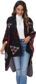 img 1 attached to 🧥 Viamulion Oversized Cardigan Sweater Women's Accessories: Blanket Scarves & Wraps