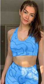 img 2 attached to GXIN Workout Outfits Running Seamless Outdoor Recreation in Outdoor Clothing