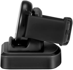 img 3 attached to 🔌 Беспроводная зарядная станция: Заменяемое зарядное устройство для Samsung Galaxy Watch Active & Active2 (40 мм, 44 мм) - черный